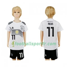 Tenue Allemagne Reus 11 Enfant Domicile Coupe du monde 2018 Maillot de Foot